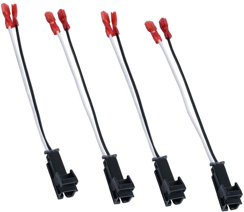 HSTECH 72-4568 2 Pairs (4 Pack) Speaker Harness for Selected General Motor Vehicles Total Adapters - Image 1